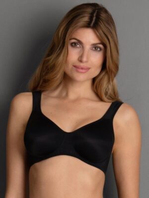 Rosa Faia Twin Underwire Bra- Black (Style: 5490)