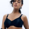 Chantelle Hedona Seamless Unlined Minimizer Bra – Black (Style: 2031-011)