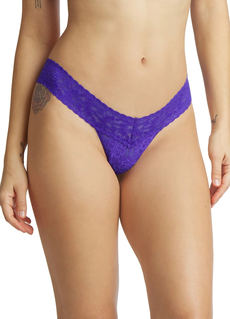 Hanky Panky Low Rise Thong in Majestic Purple