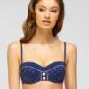 marc and andre dots bandeau bikini top 01