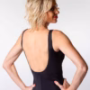 Lingerie & Leisure Pin Tuck One Piece Swimsuit Black Style 2524 02