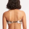 Seafolly Island In The Sun Twist Tie Front Bandeau Bikini With Hipster Ecru 04