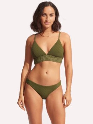 seafolly willow bralette bikini avocado 05