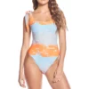 malibu tie shoulder cheeky one piece