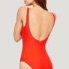M&A zipper chilli red back