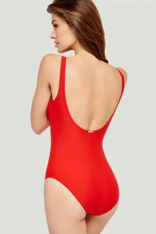 M&A zipper chilli red back