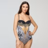 Marc & Andre Wild Beauty Bandeau One Piece Swimsuit Style L2323-911 003
