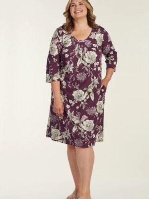 Miss Elaine cottonessa nighty 511822 back