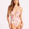 Silk road lace up bandeau (1)