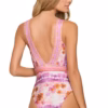 Cosita Linda Sunrise Plunge One Piece Swimsuit - Orchid Smoke (Style: CL23214)