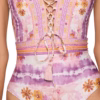 Cosita Linda Sunrise Plunge One Piece Swimsuit - Orchid Smoke (Style: CL23214)