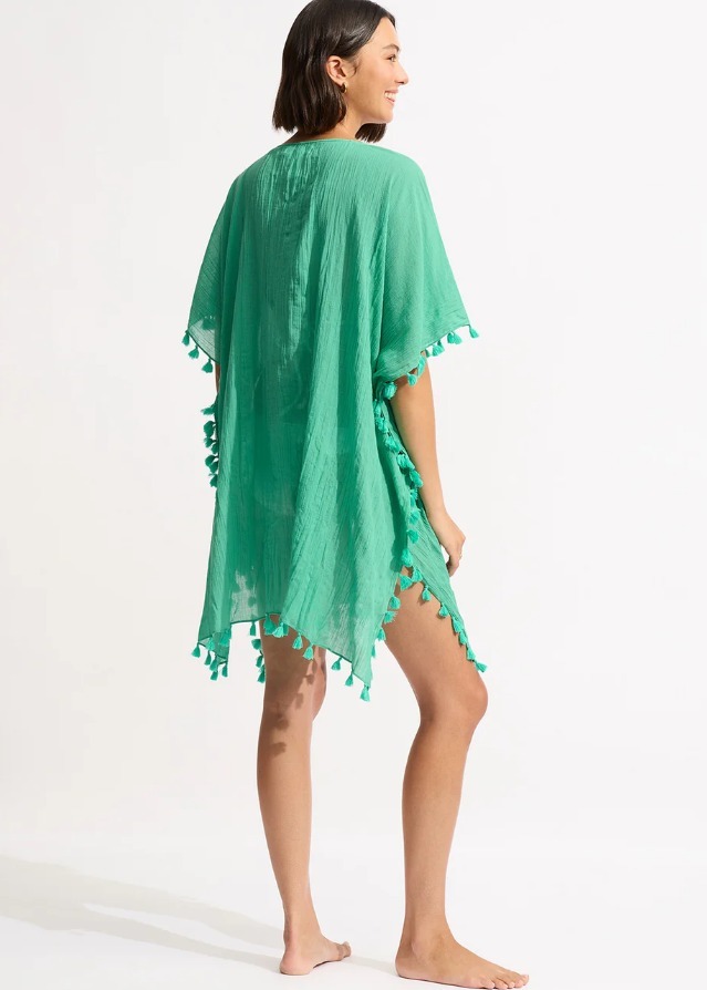 Seafolly Amnesia Kaftan JADE 1 Seafolly Amnesia Kaftan JADE 1