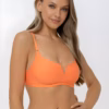 Marc & André Tender Skin Square Bralette Orange