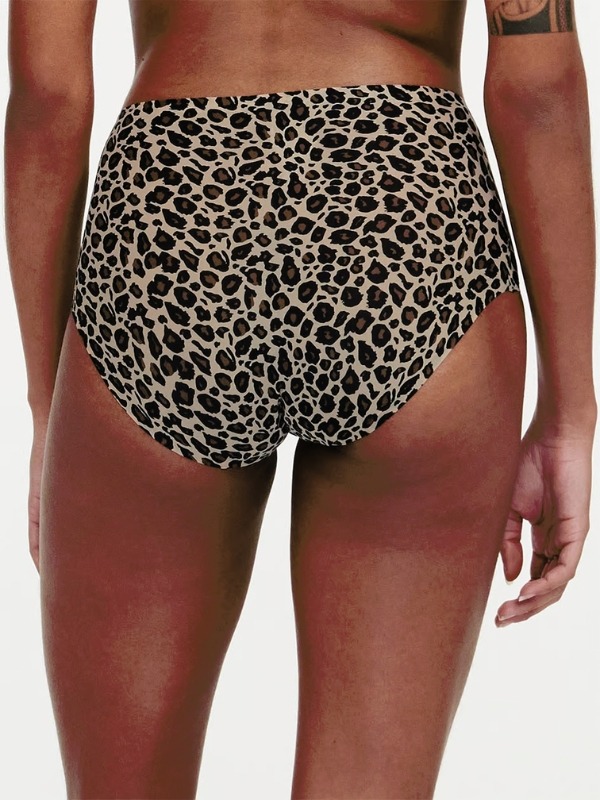 Chantelle SoftStretch Brief Leopard Nude