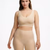 SoftStretch High Waist Mid-Thigh Short Nude