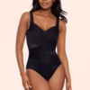 Miraclesuit DD-CupNetwork Madero One Piece Swimsuit - Black (Style: 6518765DD)