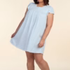 Miss Elaine Silky Knit Short Summer Nighty