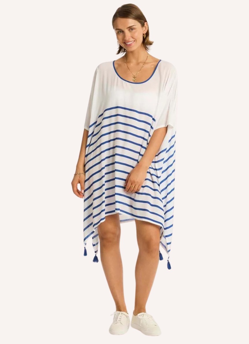 Sea Level Amalfi Scoop Neck Kaftan