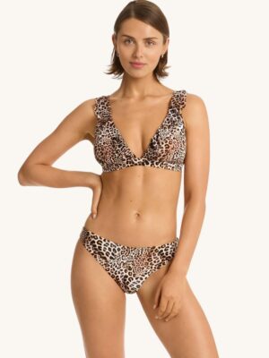Sea Level Congo Frill Longline Bikini