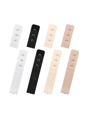 1 hook bra extender available in beige, black and white