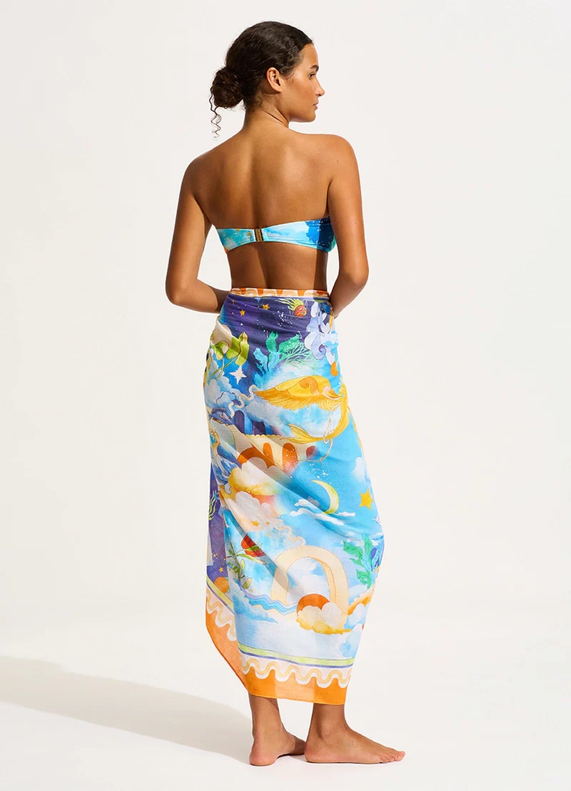 seafolly-aquarius-sarong-turquoise-03 Seafolly Aquarius Sarong - Turquoise