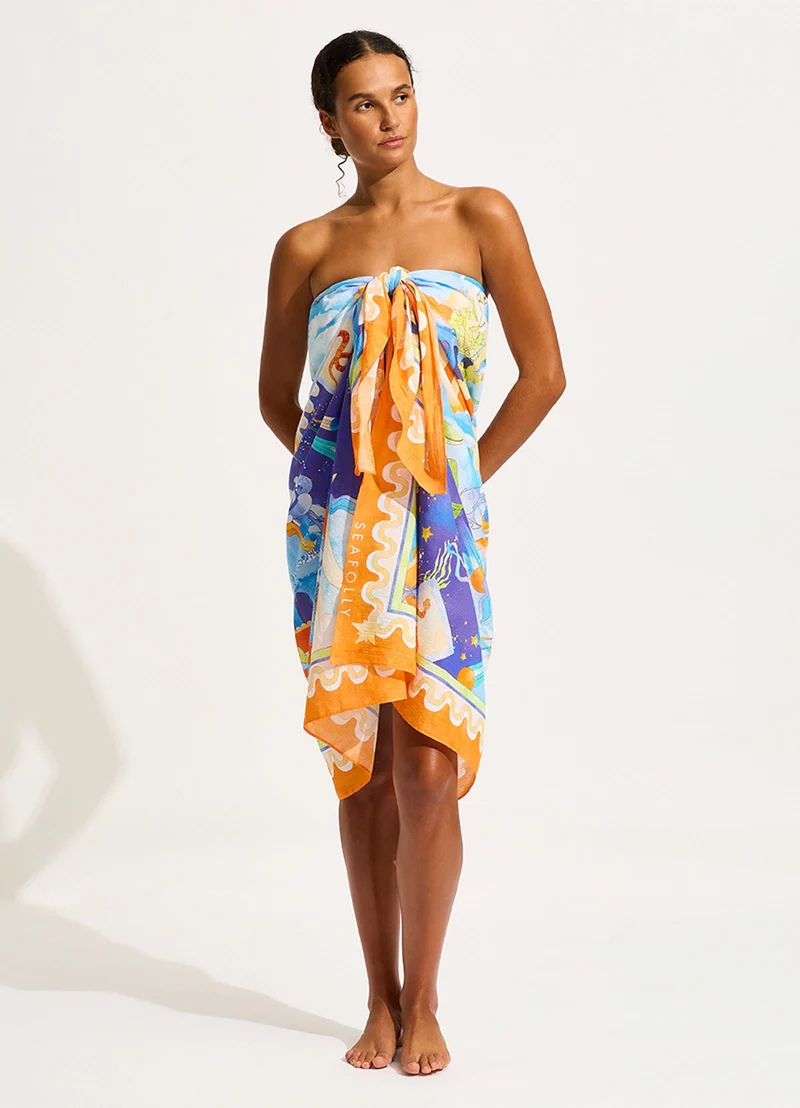 seafolly-aquarius-sarong-turquoise-06 Seafolly Aquarius Sarong - Turquoise