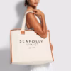 Seafolly Canvas Tote Bag - Sand