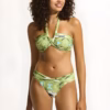 Seafolly Kasbah Halter Bandeau Bikini - Sage