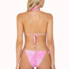 PilyQ Amalfi Lace Tri Bikini - Pink
