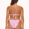 PilyQ Amalfi Lace Tri Bikini - Pink d cup