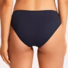 Seafolly Halter Bandeau Bikini With Twist Band Hipster - True Navy