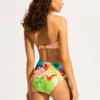 Seafolly Cuba Bandeau Bikini - Turquoise