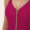 Marc & Andre Zipper Maillot- Fuschia (Style: SP25-01)