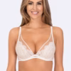 Rosme Jessica Plunge Underwire Bra - Ivory