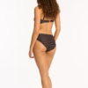 Sea Level Riptide U Bar Bandeau Bikini - Black/Brown (Style: SL3636)