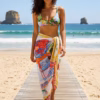 Seafolly La Boca Sarong – Sapphire (Style: 55596-SG)
