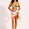 Seafolly La Boca Sarong – Sapphire (Style: 55596-SG)