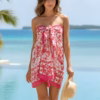 sunflair-olympia-sarong-pink-white-magenta-print-336640-01 Sunflair Olympia Sarong – Pink, White & Magenta Print (Style: 33640)