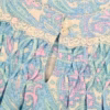Miss Elaine Cottonessa Long Nightgown - Blue Paisley (Style: 507855-133) fabric swatch