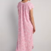 Miss Elaine Cottonessa Long Nightgown - Pink Paisley (Style: 504825-678)