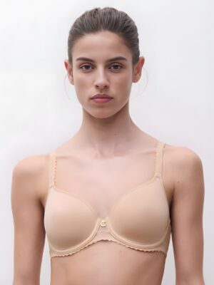 Chantelle Romance Lightweight T-Shirt Bra – Nude Blush (Style: C19XN3-01N)