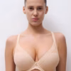 Chantelle Romance Plunge Contour Bra – Nude Blush (Style: C19XNA-01N)