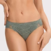 Marc & André Lacy Skin Mid-Rise Brazilian Brief Olive
