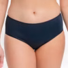 Rosme True Seamless Mid-Waist Briefs - Black (Style: 723133)