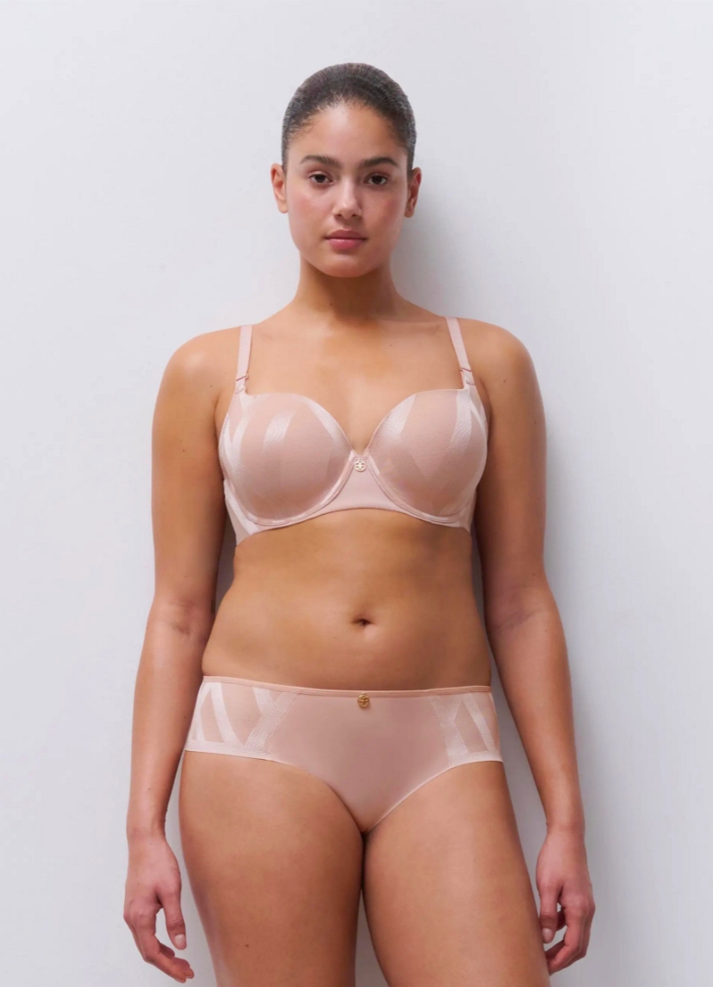 Chantelle Glaze Seamless Unlined Underwire Bra – Nude Rose (Style: C15XN0-0RG)