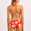Seafolly Mayflower Halter Bandeau Bikini – Cosmo Red