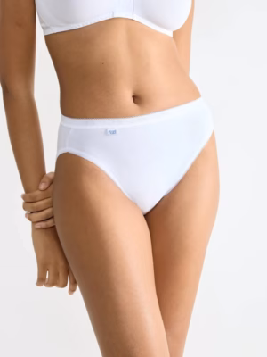 SLOGGI BASIC+ Tai Cotton Panties - White