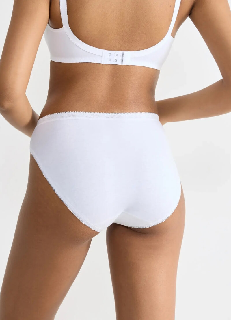 SLOGGI BASIC+ Tai Cotton Panties - White
