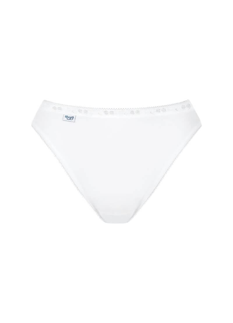 SLOGGI BASIC+ Tai Cotton Panties - White