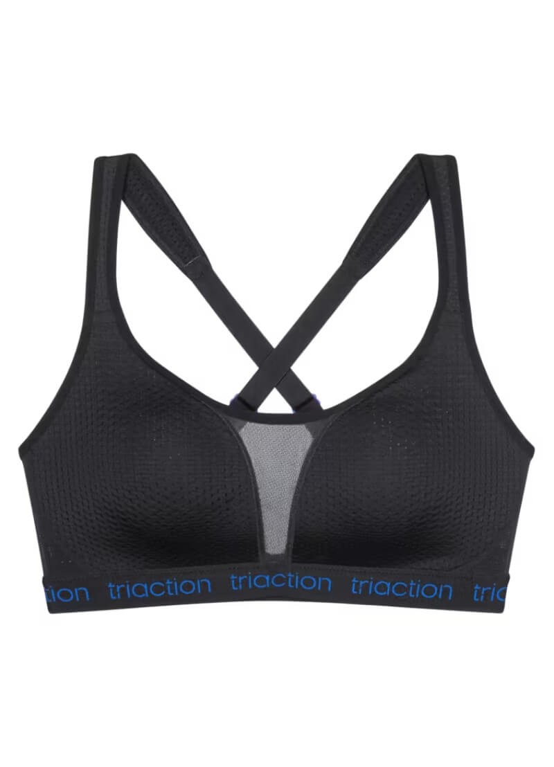 Triumph Triaction Energy Lite Padded Sports Bra - Black